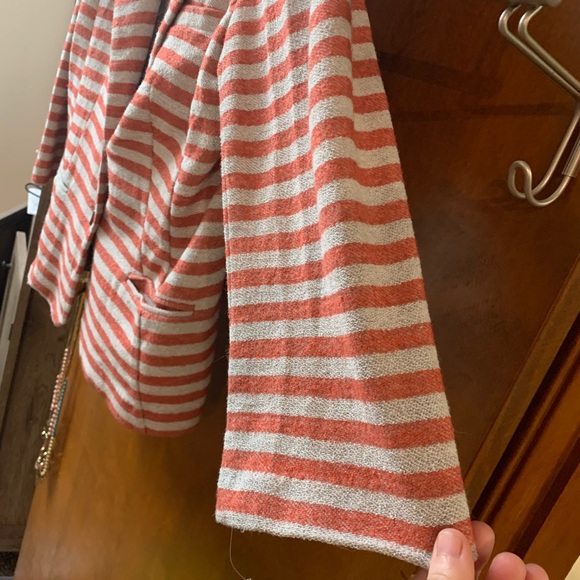 Anthropologie Cartonnier Striped Terry Blazer - Picture 4 of 6